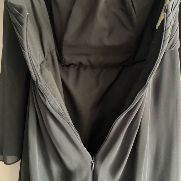 Charcoal Mori Lee Bridesmaid/Formal Dress - Picture 8 of 11